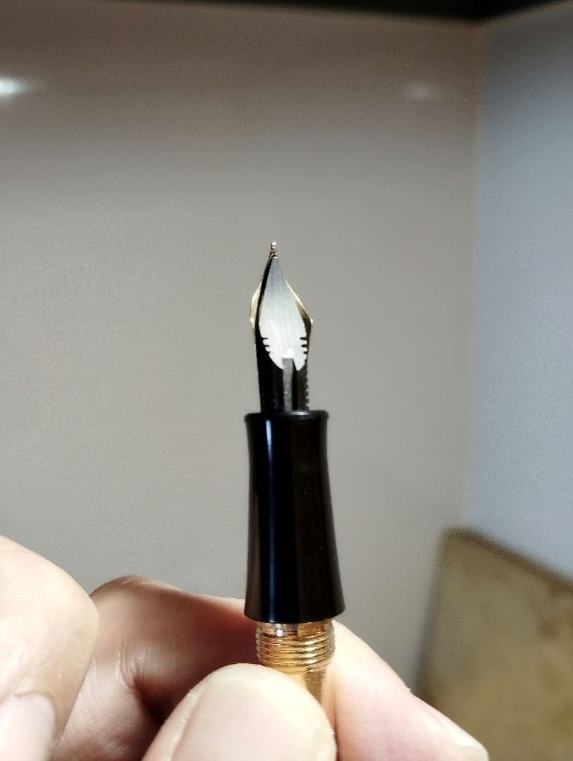 PLATINUM プラチナ万年筆 ♯3776 ギャザード 14K　中