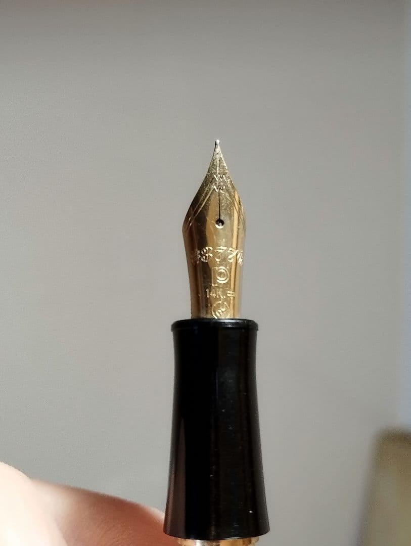 PLATINUM プラチナ万年筆 ♯3776 ギャザード 14K　中