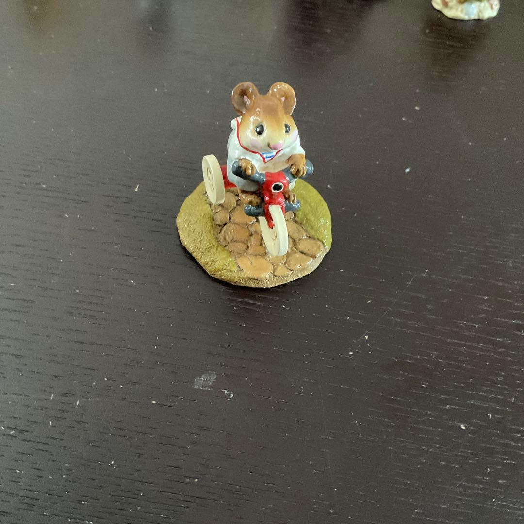 ネズミの陶器フィギュア多数セットWeeForestFolk