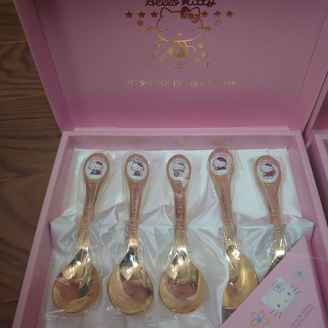 ハローキティ 25th 記念 デザインスプーン 10本セット