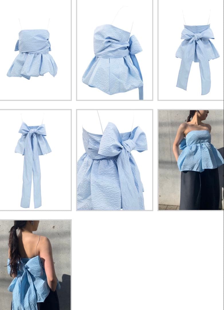 Cecilie Bahnsen リボン　トップス