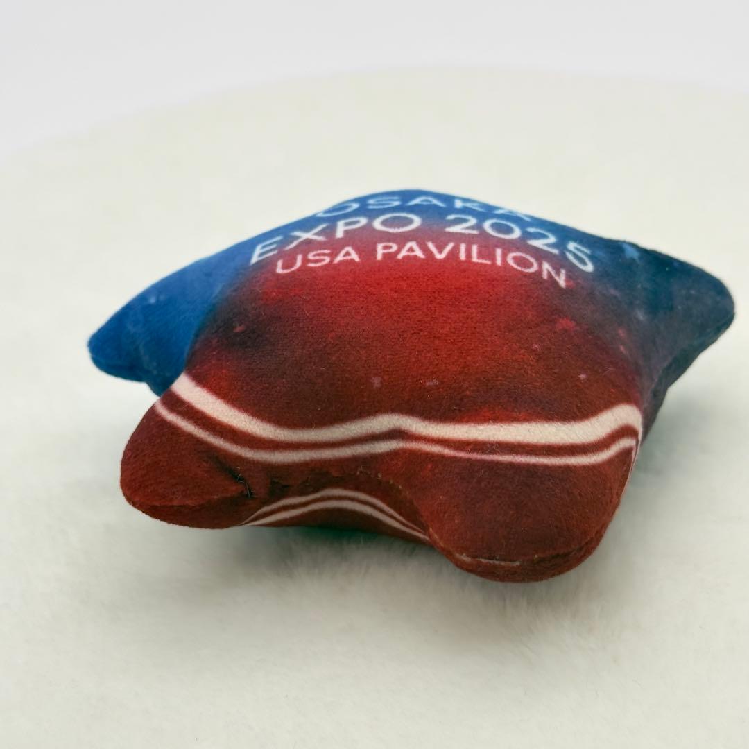 万博 アメリカ館 スパーク　ぬいぐるみキーチェーン 　新品・未使用　サイズ「大」