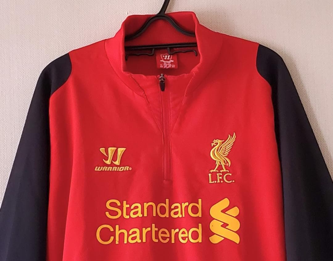 リバプールFC warrior トレーニングウェア ハーフジップ