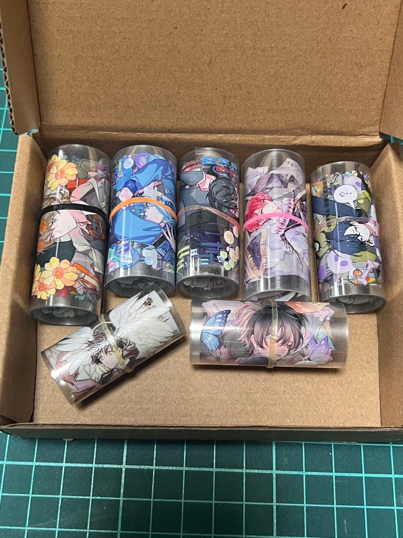 マスキングテープ　男の子7種各1ループ