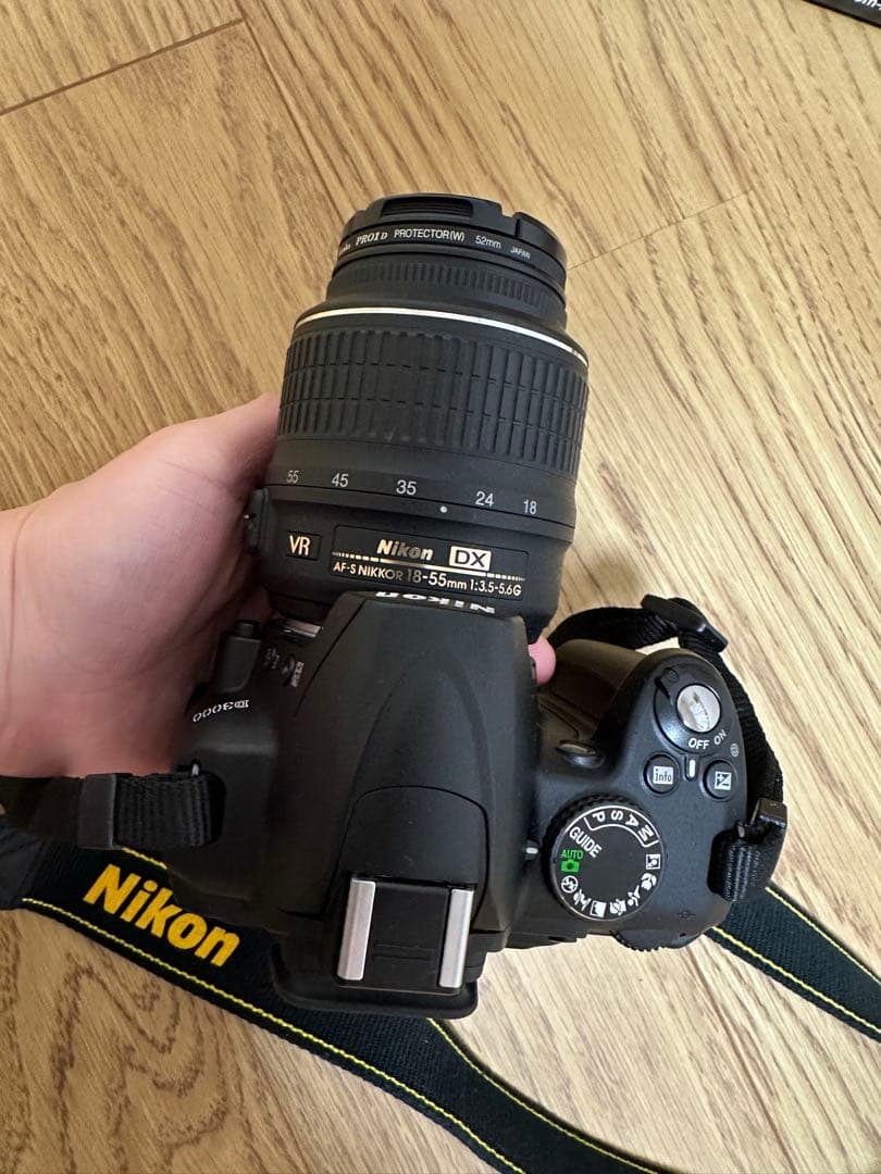 Nikon 一眼レフ D3000 ダブルズームキット