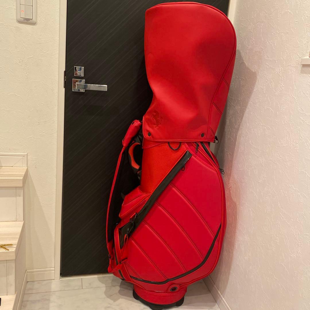 【超希少】 プーマコブラ フェラーリ キャディバッグ カート型 5分割