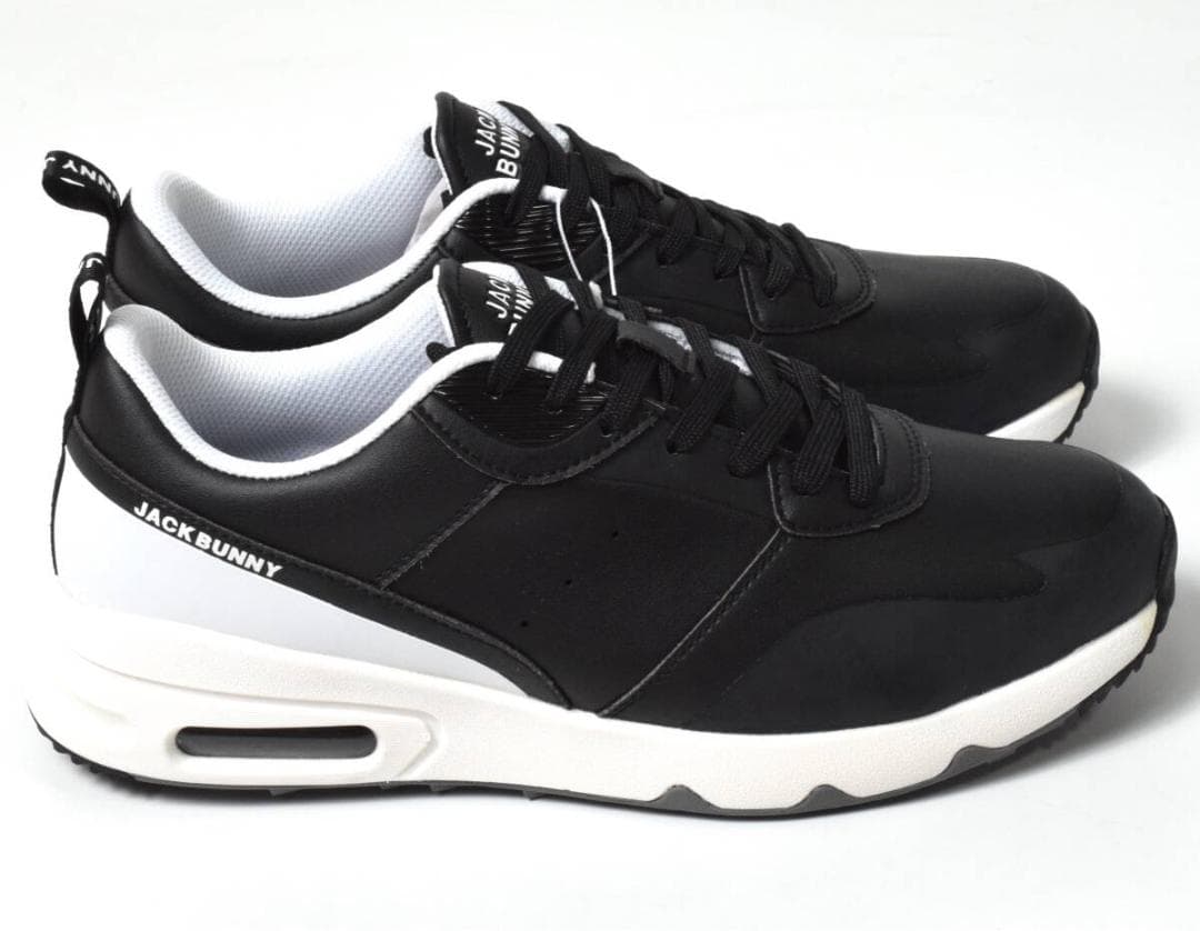 未使用 ジャックバニー エアーソール ゴルフシューズ 26.5 ブラック