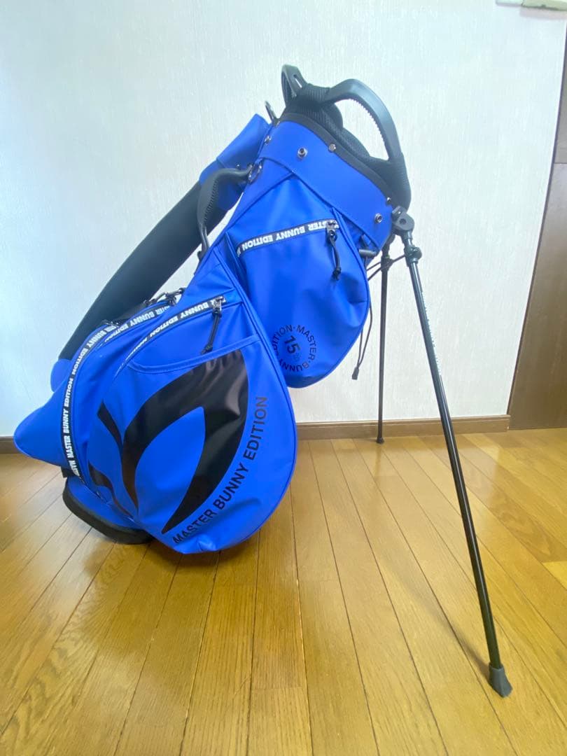MASTER BUNNY EDITION キャディバッグ 青