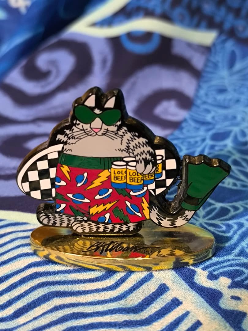 ハワイ　クリバンキャット置き物 5体セット