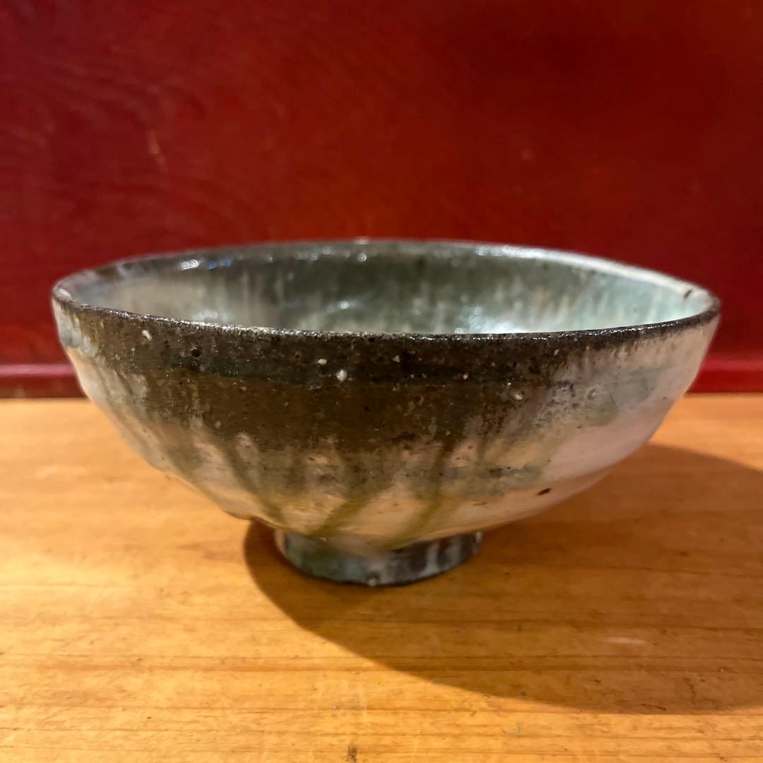 辻村塊 粉引茶碗 共箱あり