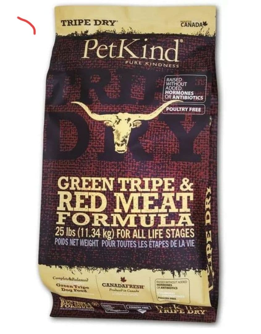 ペットカインド トライプドライ グリーントライプ＆レッドミート 11.34kg