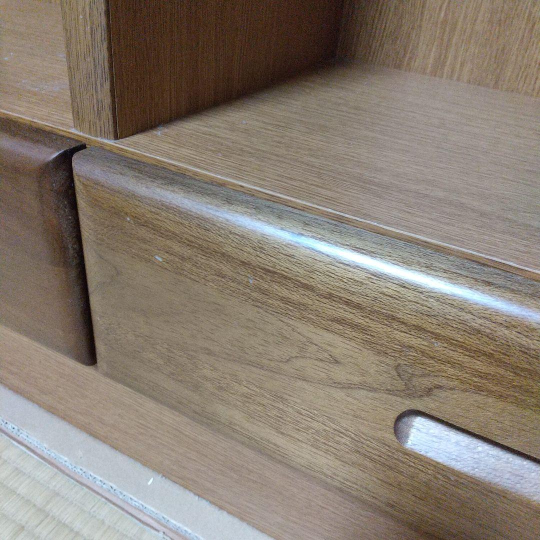 大きい本棚①　木製　ダークブラウン　幅90cm　高224cm　１個　　匿名配送