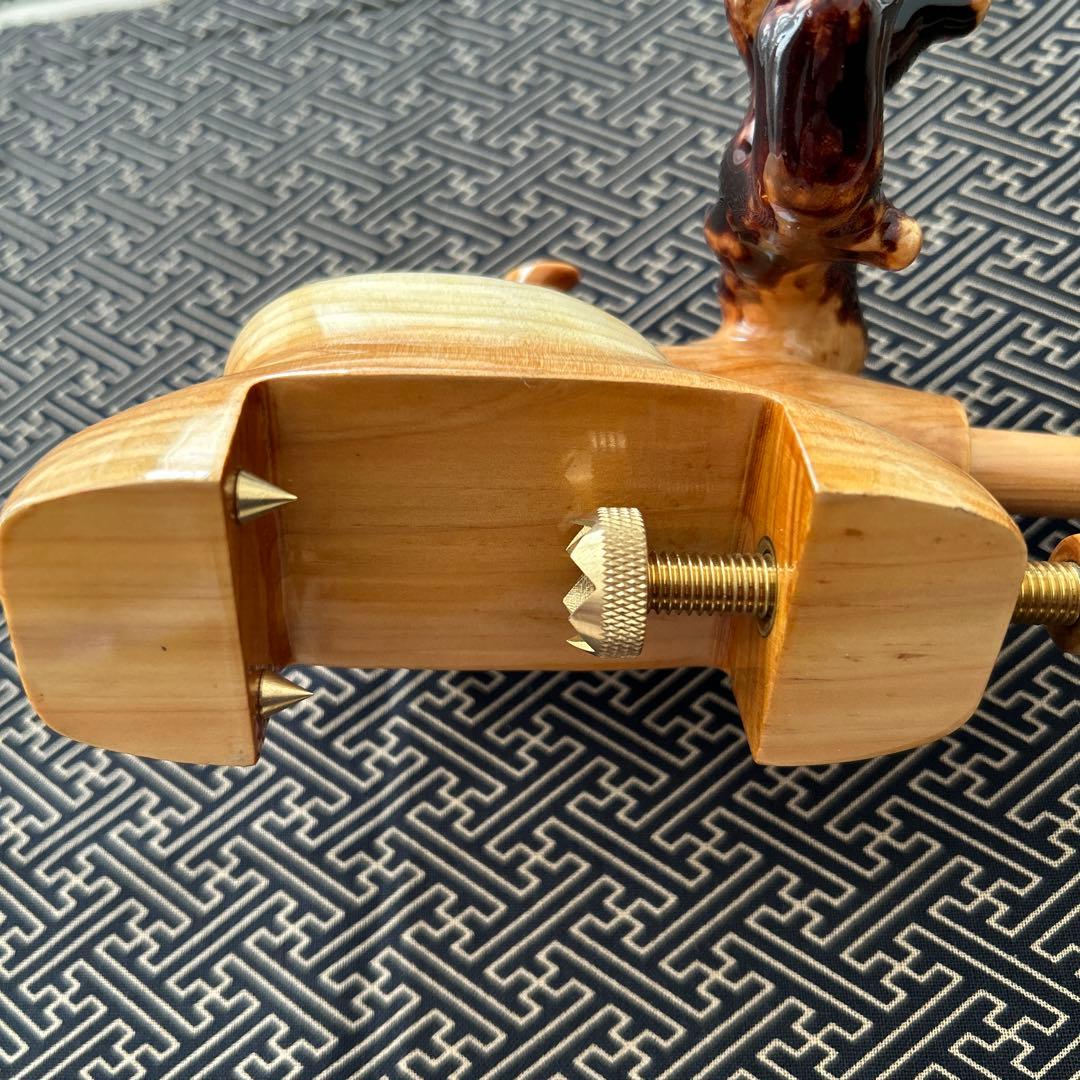 へらぶな　万力　値下げ　山桧　大砲万力　天然木 へらぶな