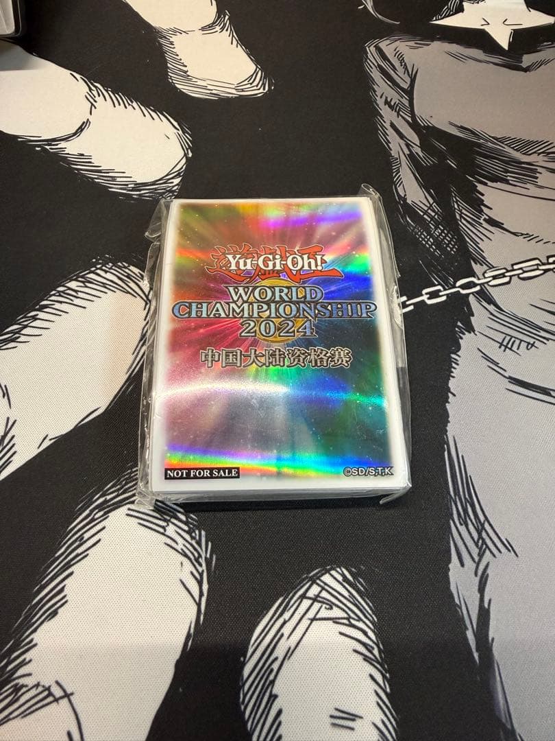 【超希少・未開封】遊戯王 公式 WCQ2024 アジア スリーブ 70枚大陸限定
