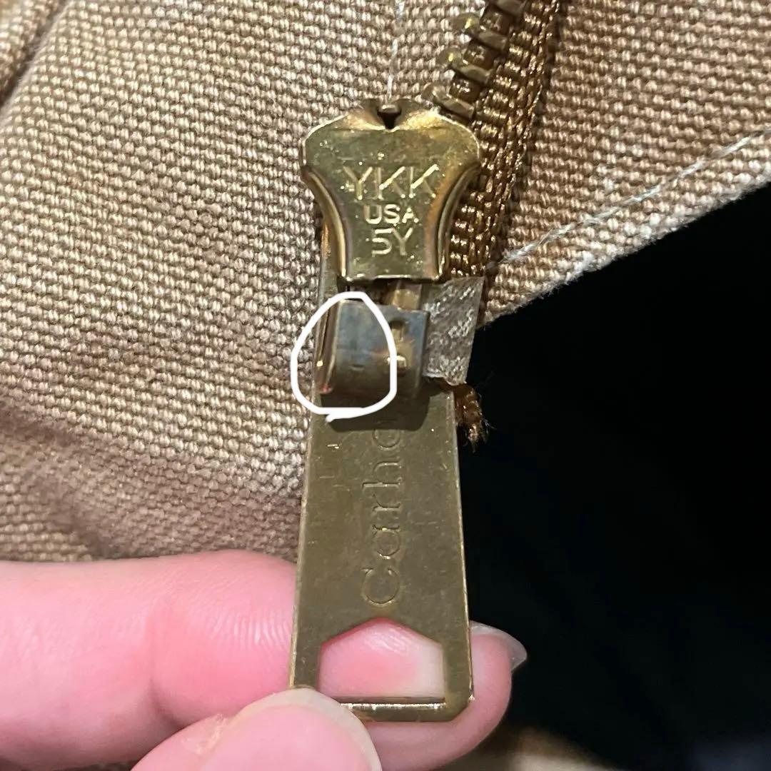 【レア】Carhartt ダックベスト　アメリカ製　ロゴ　希少　アウター