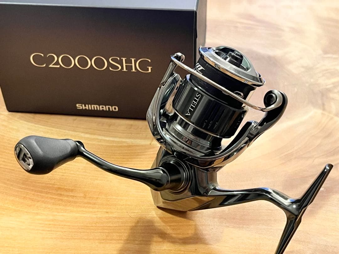 【美品】SHIMANO 22ステラ　C2000SHG MTCWリールスタンド