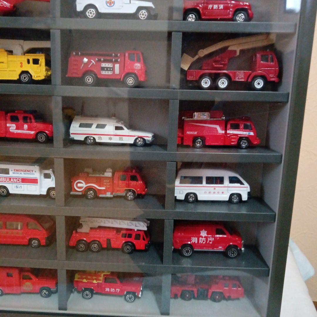 トミカコレクション ミニカー24車(消防関係車両ケース入)