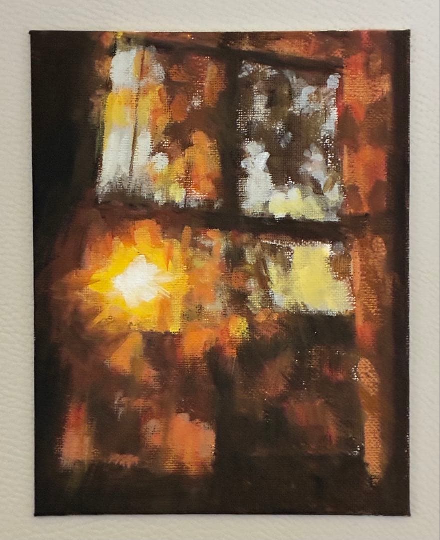 アクリル画　無題　1113