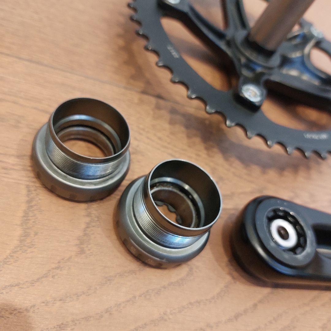 【美品】スラム オムニウム クランク165mm BB チェーンリング セット