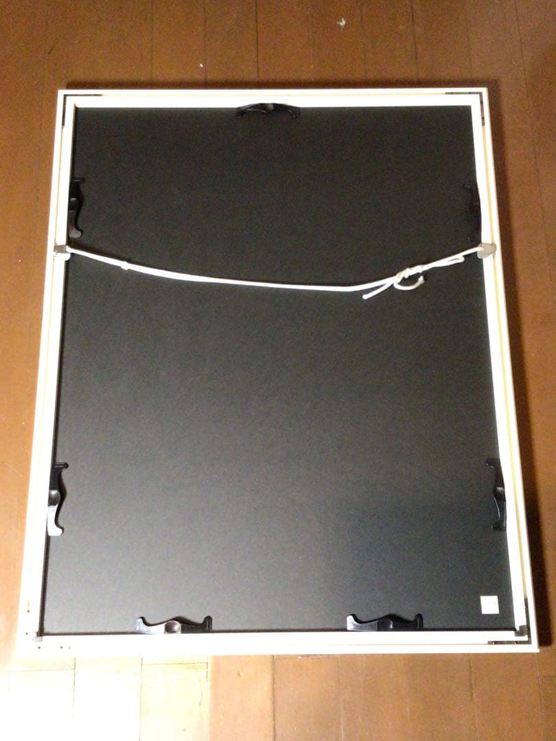 ◉真作保証 久下じゅんこ 水彩10号 原画『精霊宮の宝珠』1点物 サイン額装つき