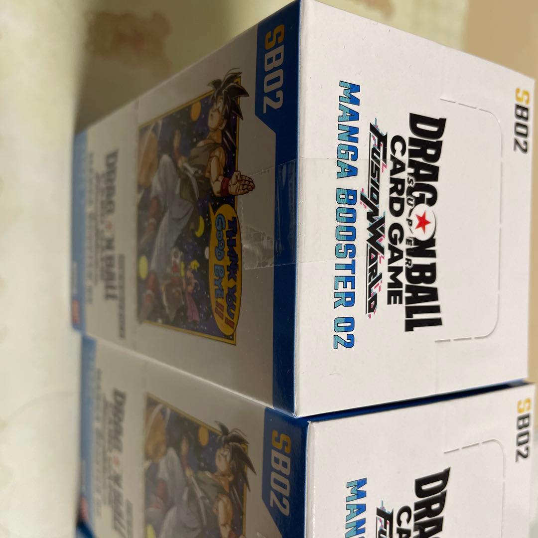 ドラゴンボールカードゲーム Manga Booster 02 3box セット