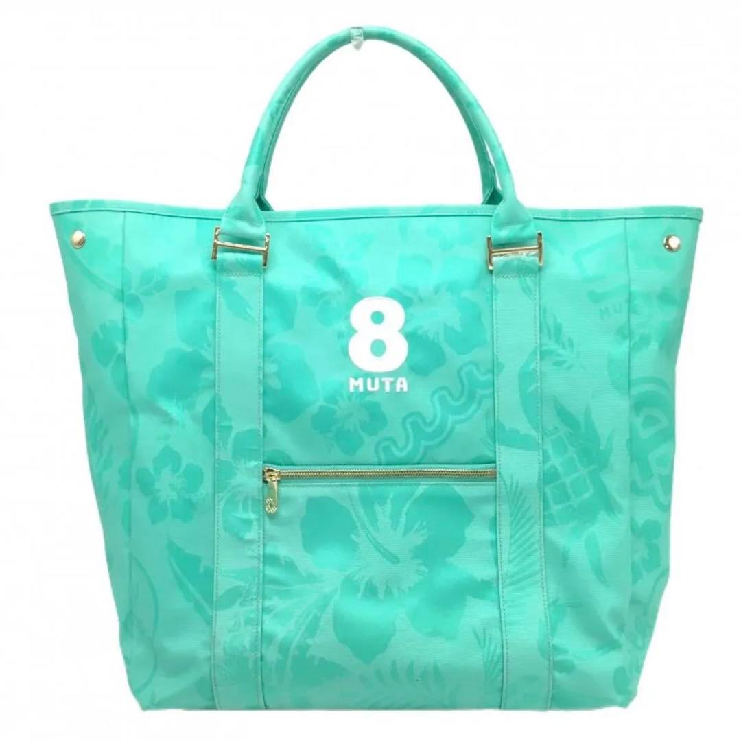 未使用◎muta ゴルフ BIG トート ロッカーバッグ ハイビスカス グリーン