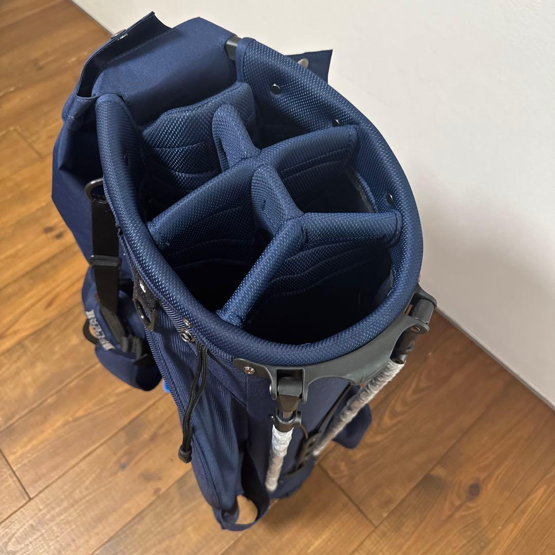 ナイキ　スタンド式　キャディバッグ　ブルー