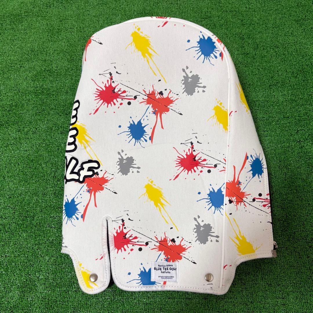 BLUE TEE GOLF デニムキャディバッグ フード・ヘッドカバー付き