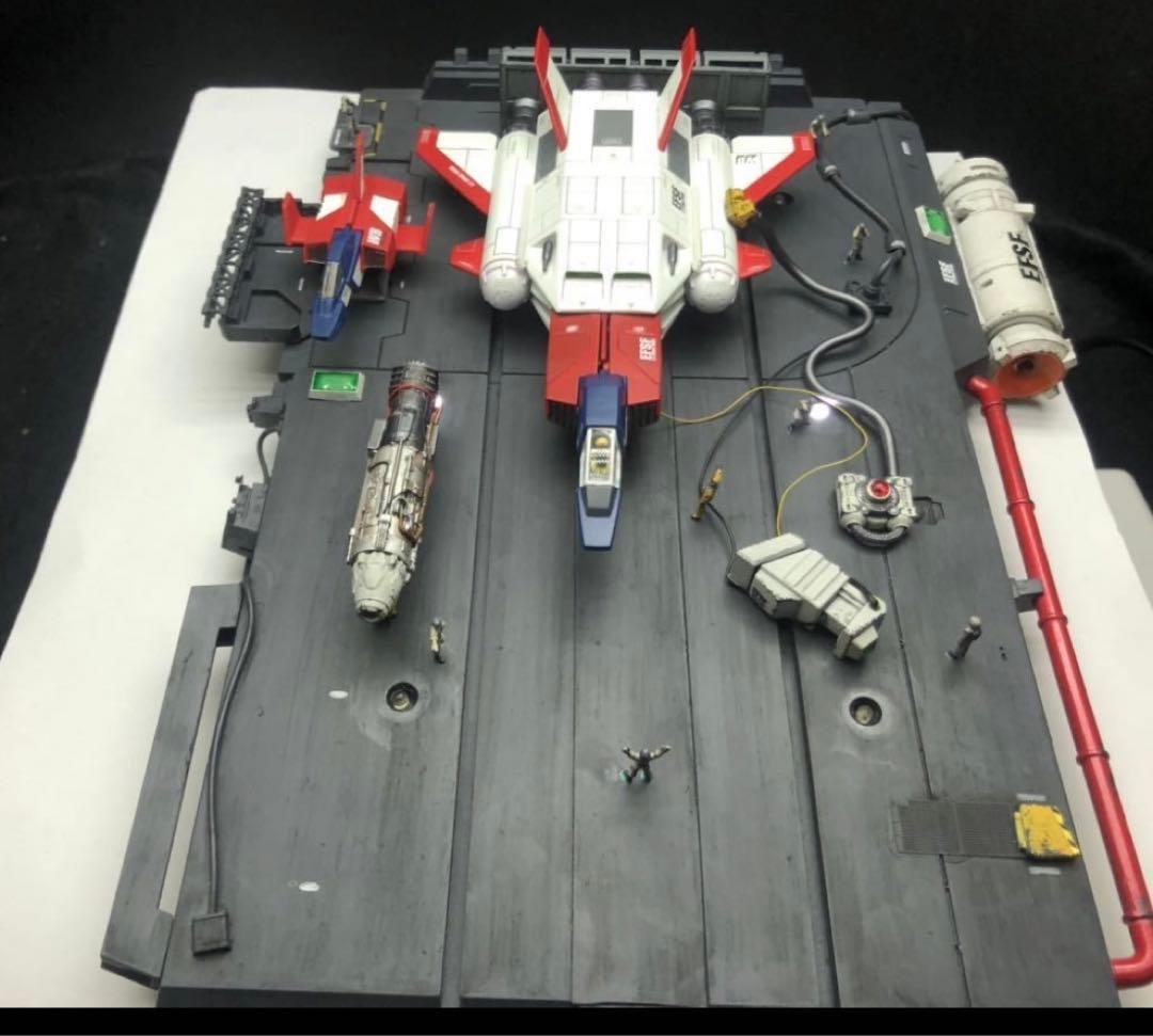 バンダイ　コアブースター　カスタム　カタパルト ジオラマ　受注製作