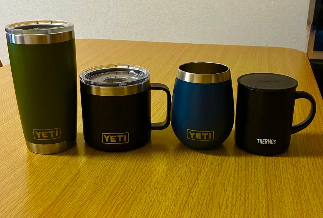 YETI 20oz、14oz、10oz & サーモス350ml