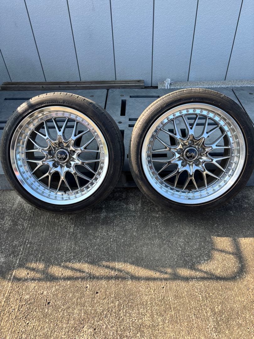 6*x様 WORK REZAX 18インチ　BRIDGESTONE REGNO