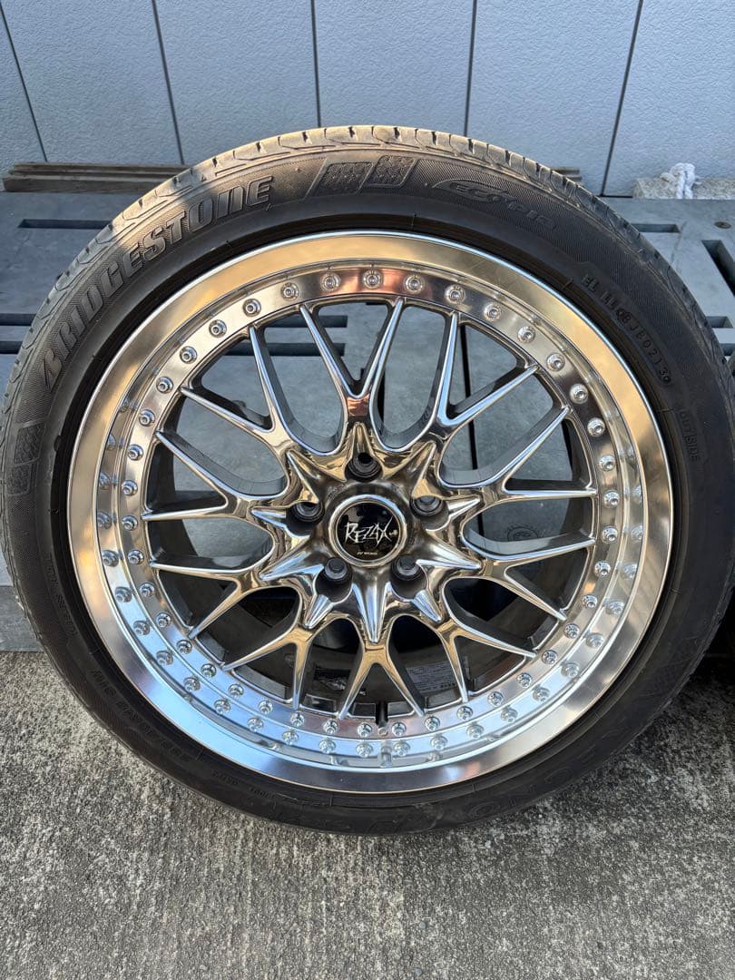 6*x様 WORK REZAX 18インチ　BRIDGESTONE REGNO