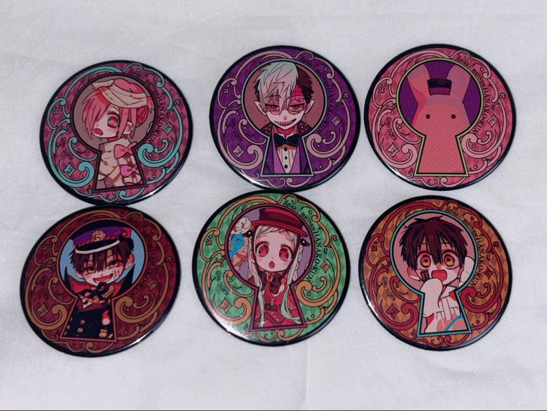 地縛少年花子くん コラボカフェ 缶バッジセット