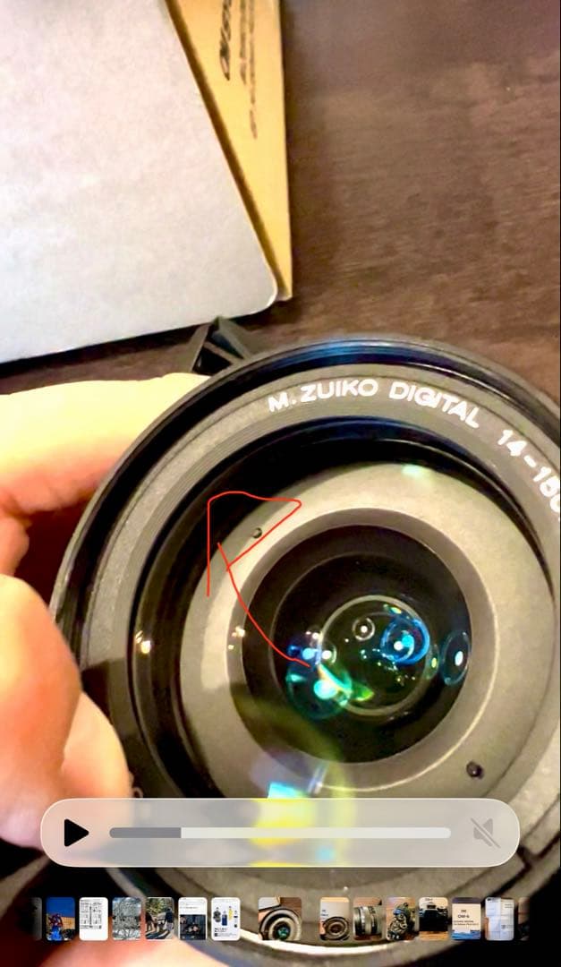 【訳アリ品、美品・】OM SYSTEM OM-514-150mm II セット