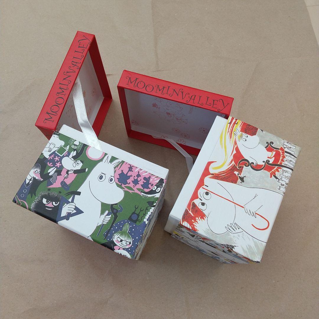 未使用 MOOMIN マグ カラーBox入り スナフキン ミイ フローレン２個組