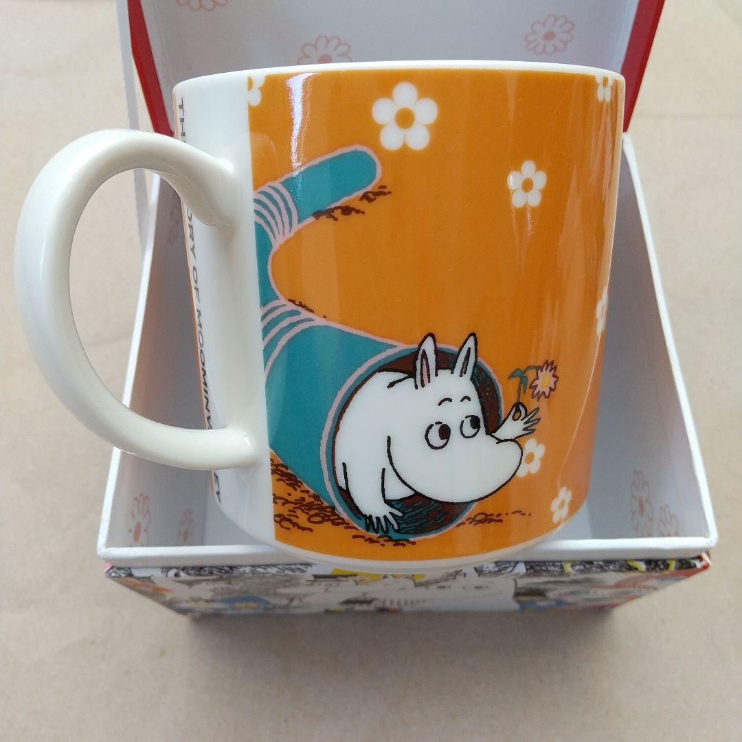 未使用 MOOMIN マグ カラーBox入り スナフキン ミイ フローレン２個組