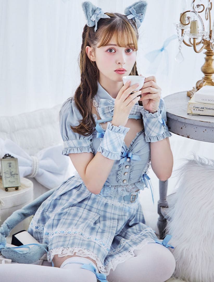 Sugar nine マリームーンコラボ制服ネコセットアップ