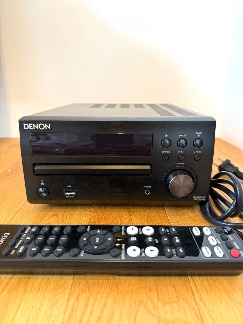 美品✩動作確認DENON アンプ　オーディオデッキ 本体　リモコン付属　デノン