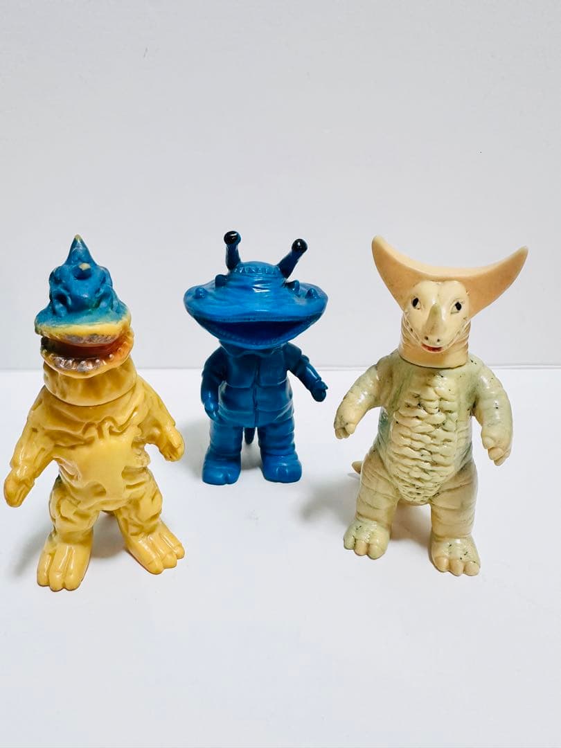 訳あり　ブルマァク　ソフビ 3体セット