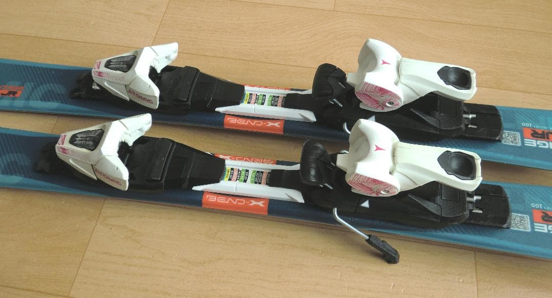 ■■送料無料■ATOMIC■子供用スキー4点セット■100/19.5■WAX■■