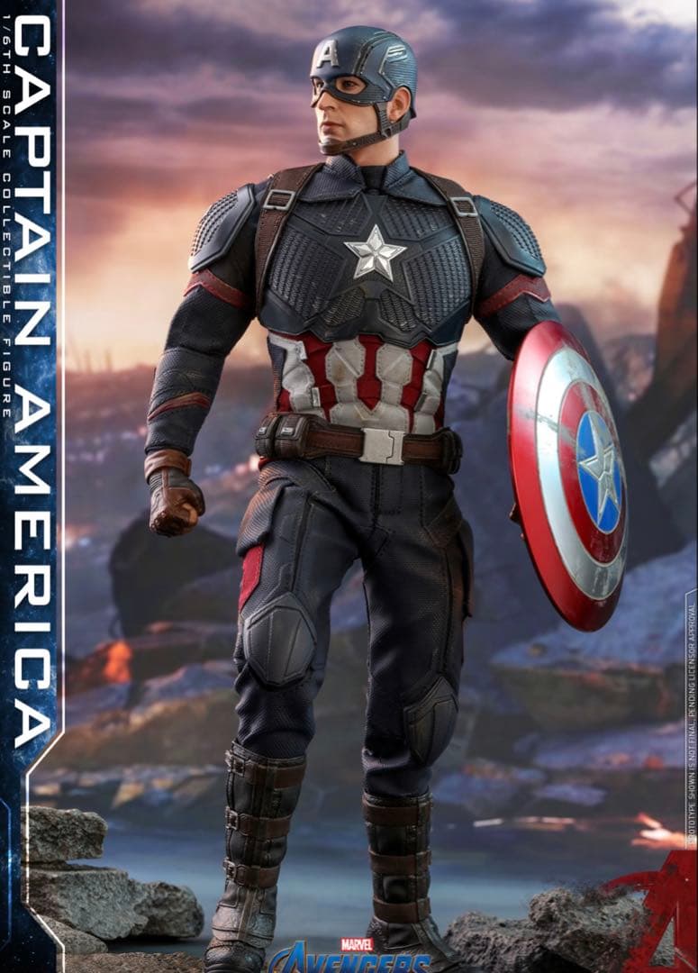 hottoys ホットトイズ　アベンジャーズ　marvel キャプテンアメリカ