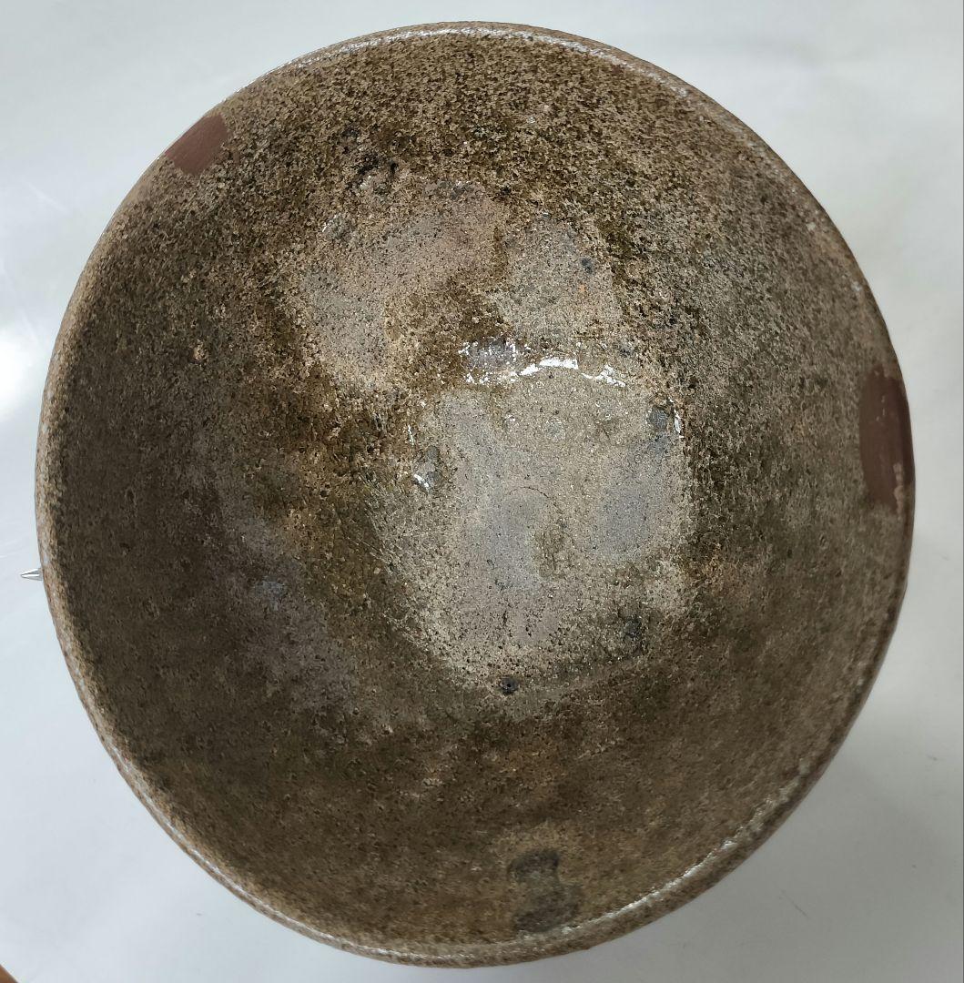 古唐津　小山路青手茶碗(発掘手)　④