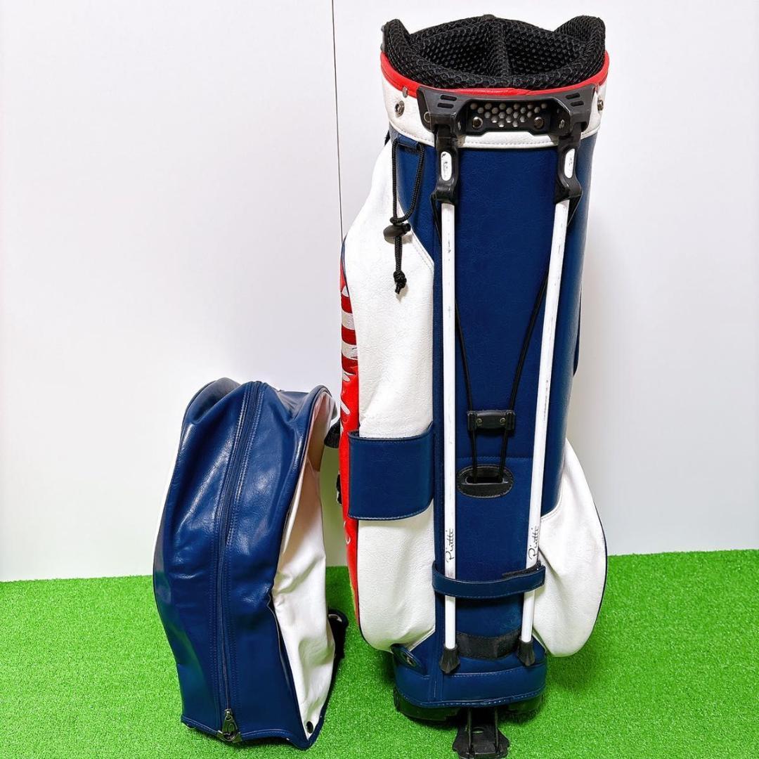 ピレッティ　Piretti スタンド　キャディバッグ　トリコロール