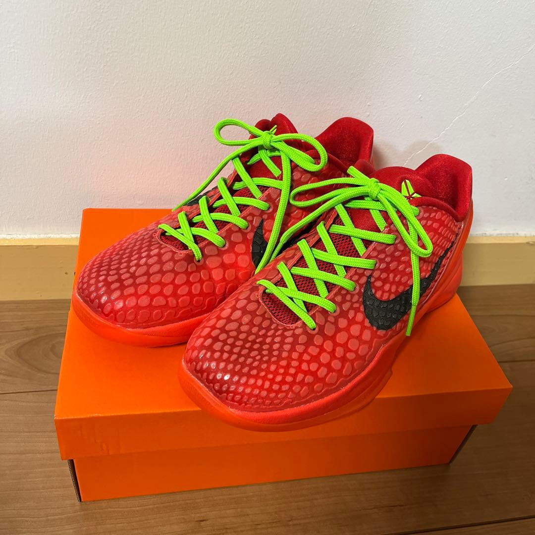 Nike GS Kobe6 Protro Reverse Grinch 24㎝