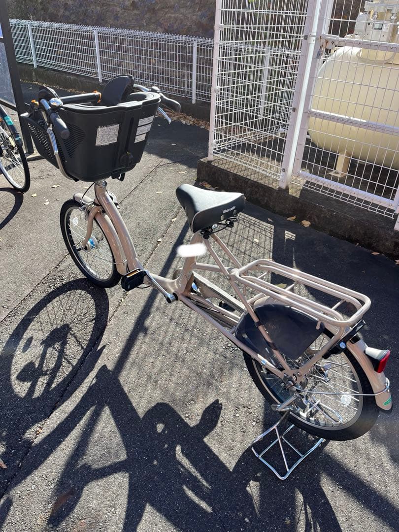 ふらっか〜ず シュシュ(非電動車) マットベージュ　子供乗せ自転車