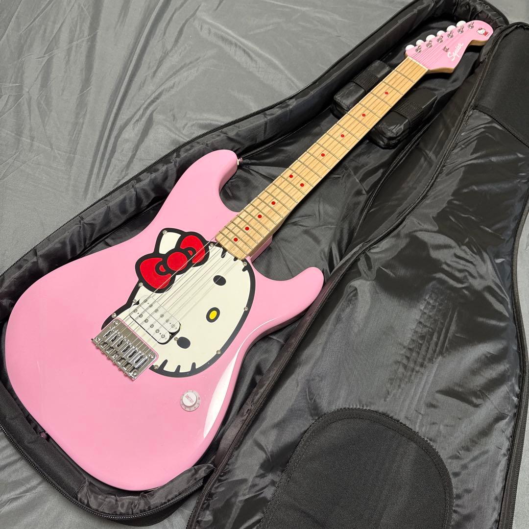 Fender Squier Hello Kitty Strat 限定 50周年