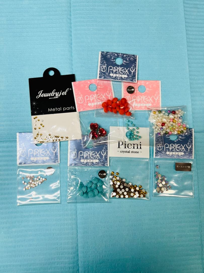 ネイルパーツセット メタルパーツ・ネイルシール・3Dモールド