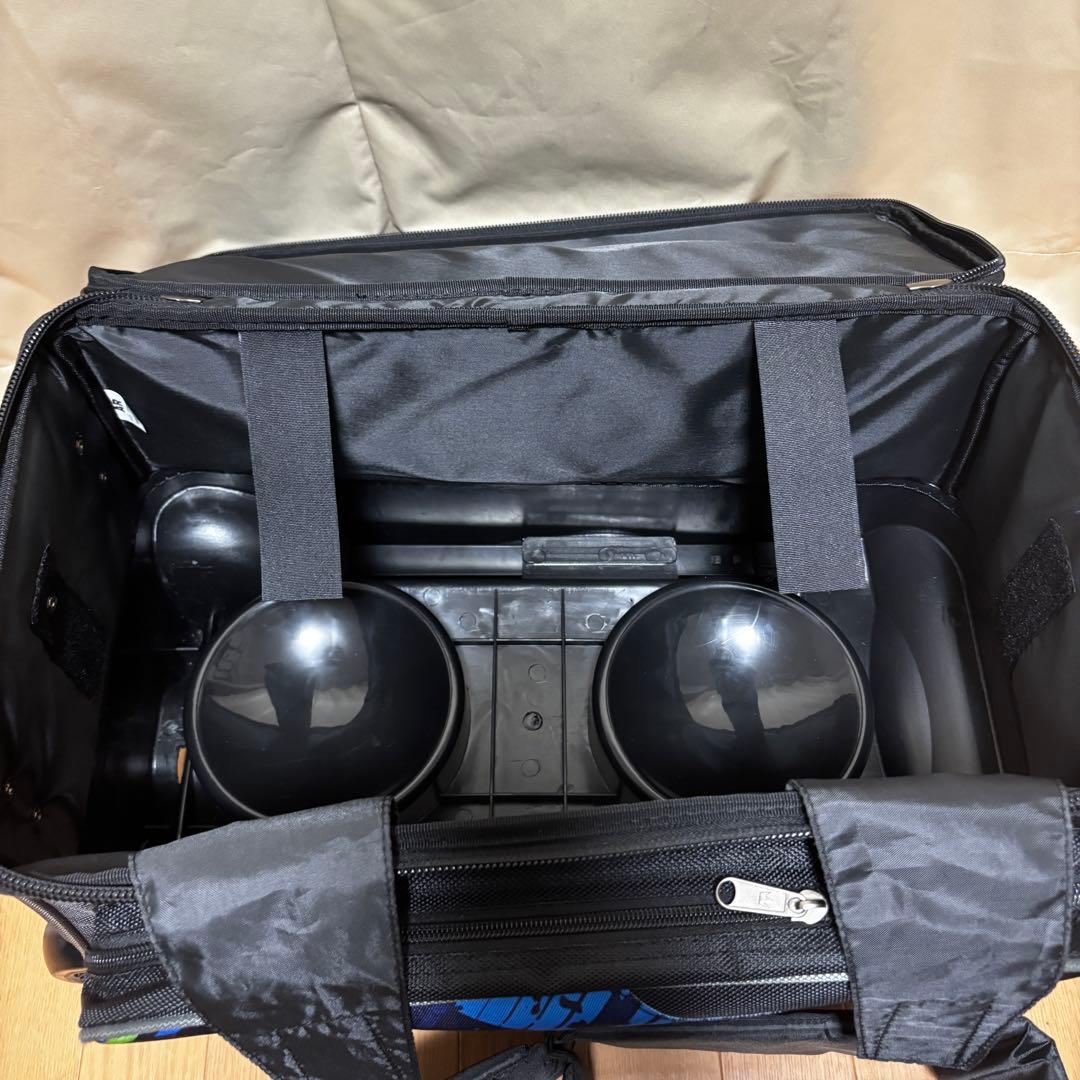 【美品】Brunswick ダブルローラー 2ボール ボウリングバッグ 2025