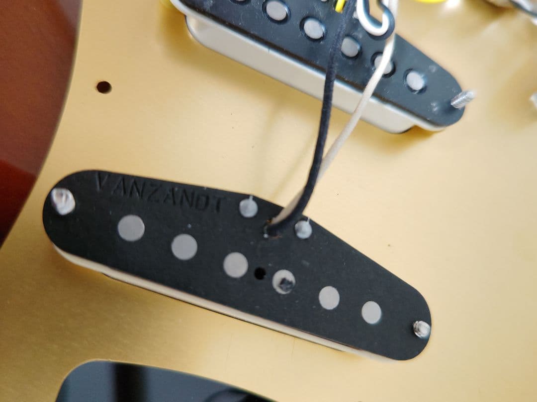 Fender Mexico Stratocaster mod　ローステッド