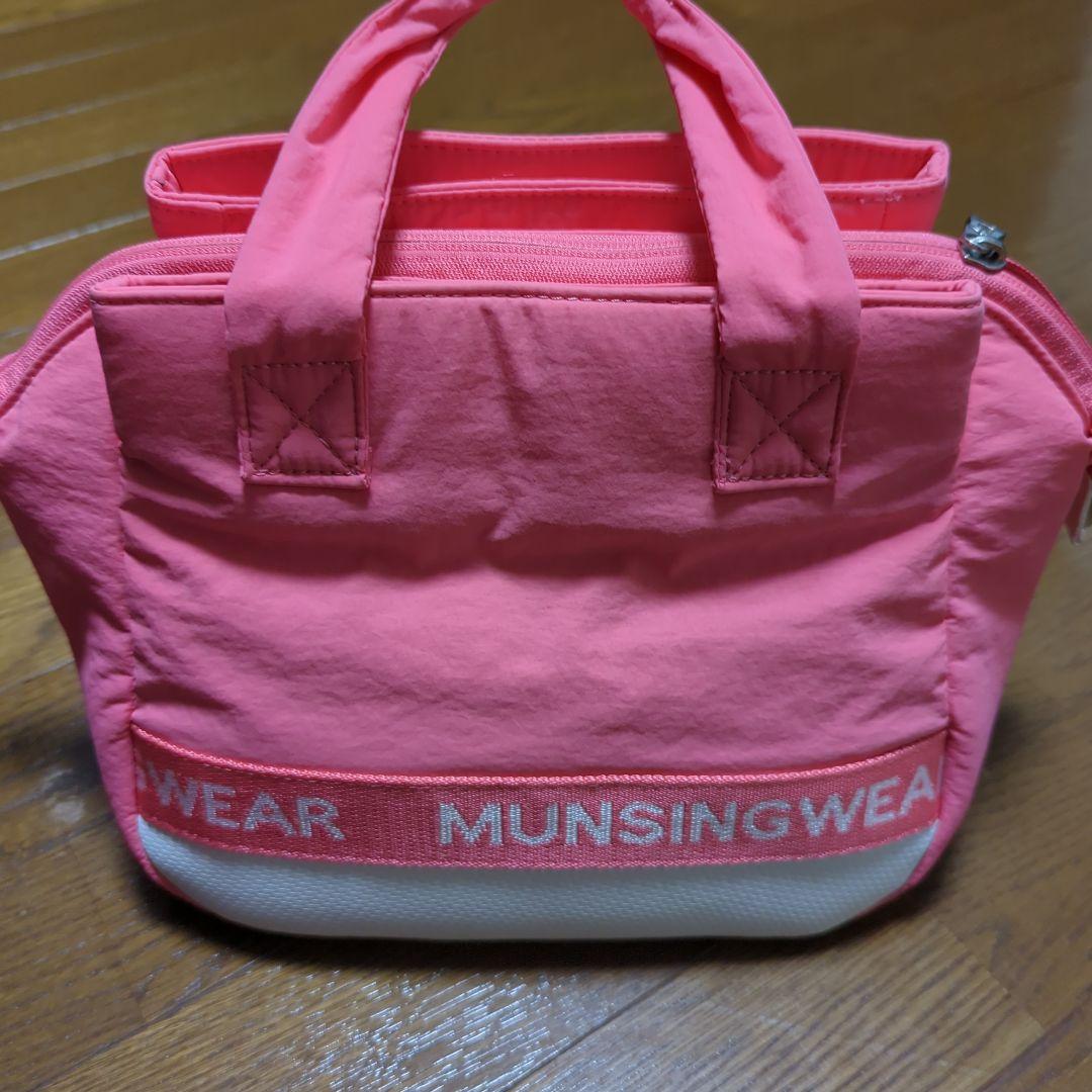 Munsingwear ピンク ゴルフカートバッグ